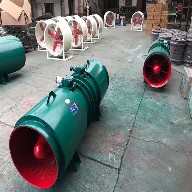 FBD煤矿专用排风扇 FBDCZ/2x15kw对旋矿用局部轴流通风机 1140V