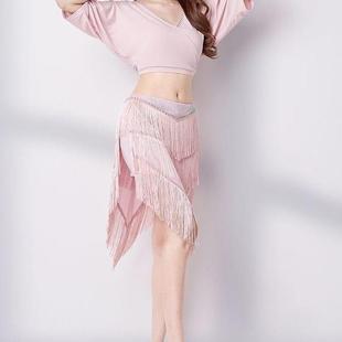 新款肚皮舞流苏裙时尚高级感演出服显瘦套装东方舞班服练功服女款