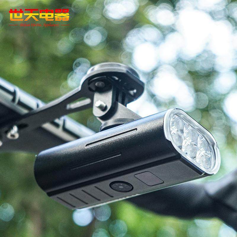 数显骑行装备夜骑自行车灯USB充电铝合金配件公路车山地防水前灯,纺织面料/辅料/配套,纺织机械配件,淘宝优惠券,粉丝福利购,淘宝优惠卷