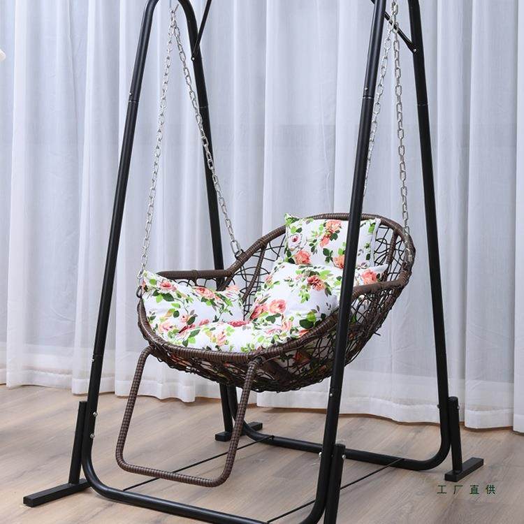 吊椅秋千室内外儿童吊篮藤椅家用阳台成人庭院单人婴儿花园摇摇椅