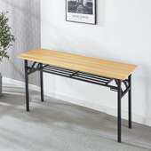 简易折叠桌长方形培训桌摆摊桌户外学习书桌会议长条桌餐桌IBM桌