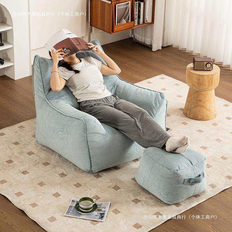 奶油风懒人沙发豆袋可躺可睡小恶魔沙发卧室阳台家用躺椅日式单人,纺织面料/辅料/配套,纺织机械配件,淘宝优惠券,粉丝福利购,淘宝优惠卷