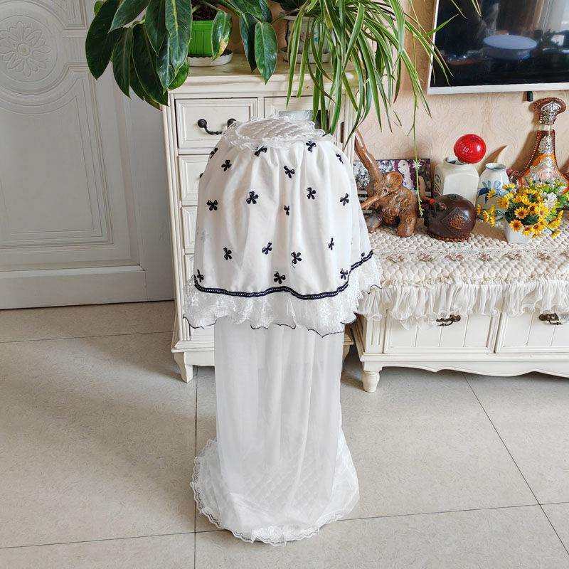 F8H空气循环扇罩落地式电风扇防尘罩全包家用电风扇套保护套黑白