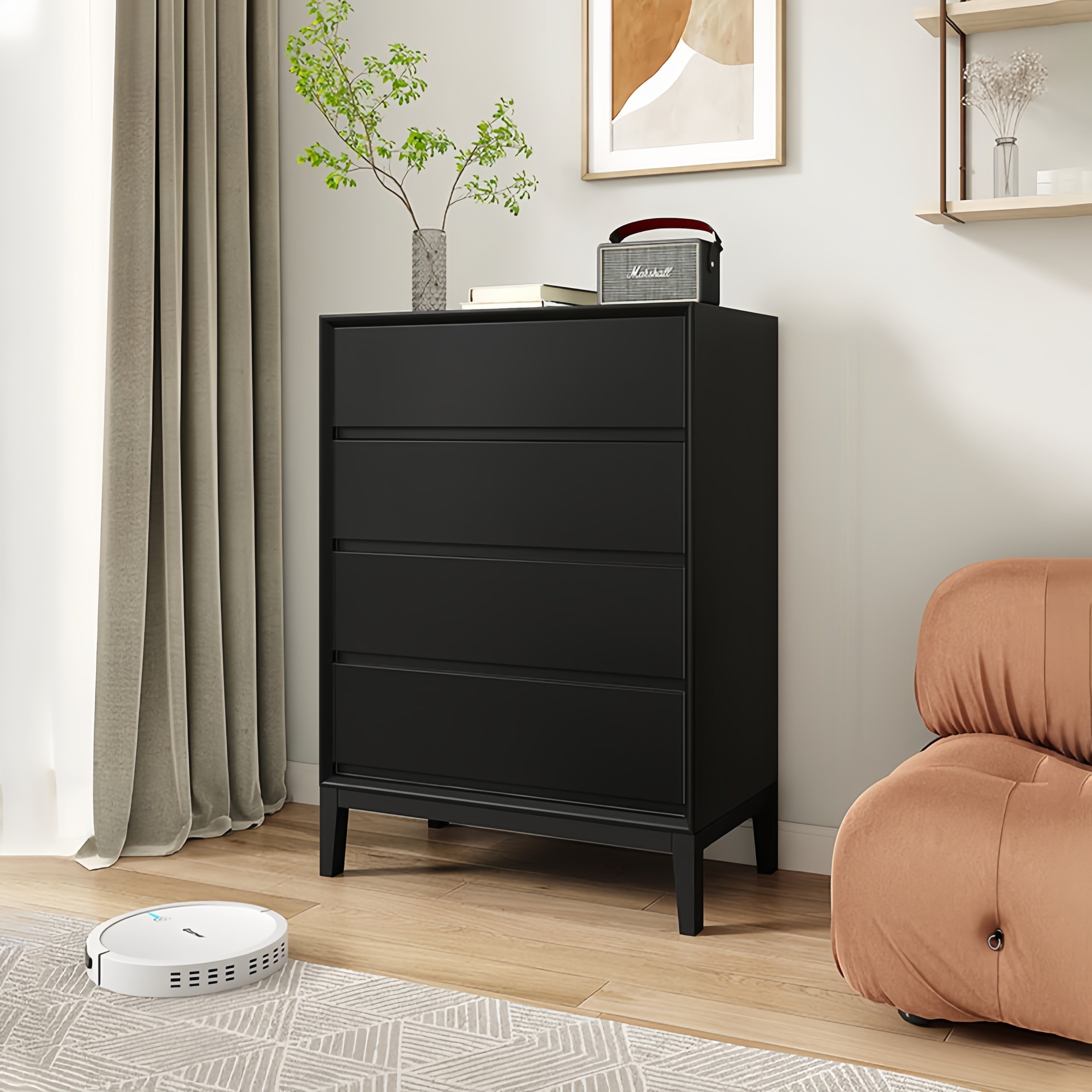 《康禧家.全实木斗柜结构稳固》