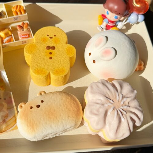 木吉新品中式糕点慢回弹解压玩具可爱捏捏乐减压玩具礼物squishy