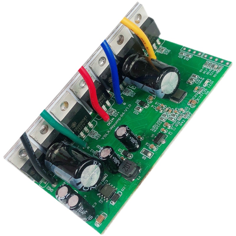 直流无刷潜水泵h控制器48V60V72V无刷水泵电路板电动车水泵线路板