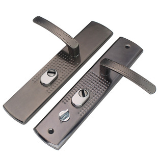 品发五金铝合金进户门锁手柄铁防盗门锁具配件大门锁 防盗门把手