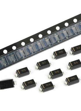 MBR0530 MBR0530T1G稳压二极管MBR0520/540 肖特基 BZT52C4V7/5V1