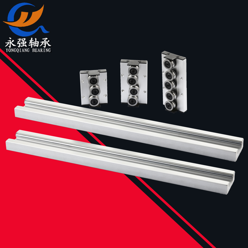 国产精品 直线导轨 双轴芯内置防尘 高速精密导轨 滑轨滑块可带锁