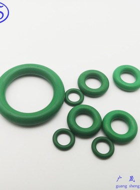 绿色氟胶O型圈FKM耐高温45/46/47/48/49/50/51/52/53/54/55*3.5mm