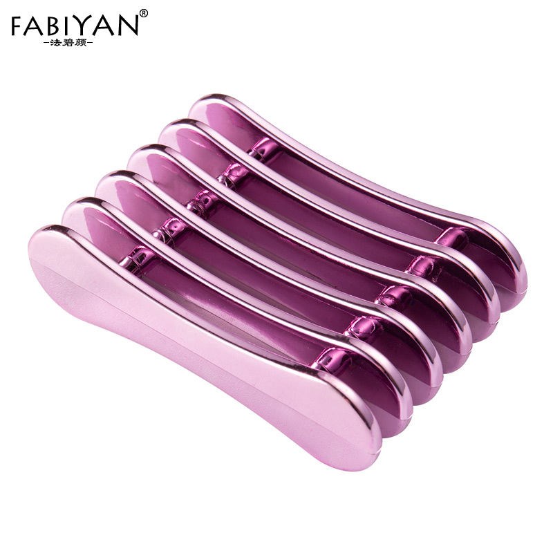 法碧颜 美甲笔架金属电镀迷你小笔架5格指甲绘画收纳笔架美甲工具