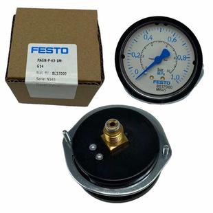 162842现货 8螺纹0.4M精密压力表MAP FESTO费斯托R1