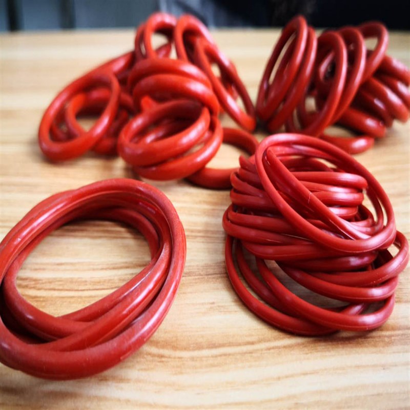 硅胶红色O型圈耐高温外57/60/65/69//70/72/80/85/90/92/98*3.1mm