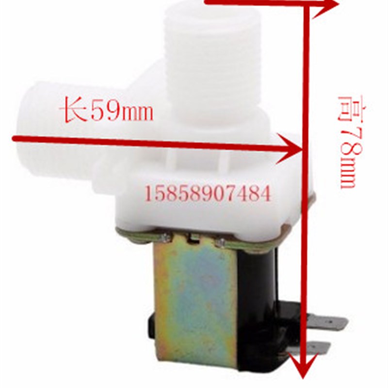 220v水阀.直角饮水机电磁阀开水器进水电磁阀 4分水阀12v.24v常闭