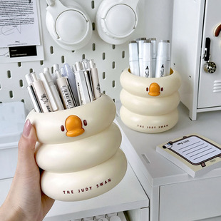 速发创意可爱笔筒学生桌面收具收功能书桌儿童办公室高颜值文纳多