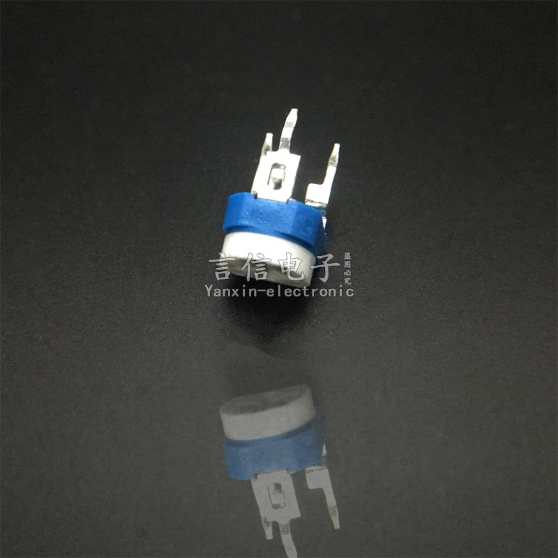 卧式RM065-103 203 503 10K 蓝白可调电位器WH06-2 1K2K50K100K1M