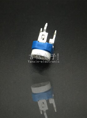 卧式RM065-103 203 503 10K 蓝白可调电位器WH06-2 1K2K50K100K1M