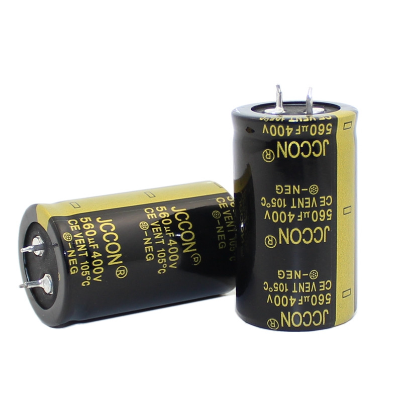 400V 560UF 30*50MM 直插电解电容-黑金