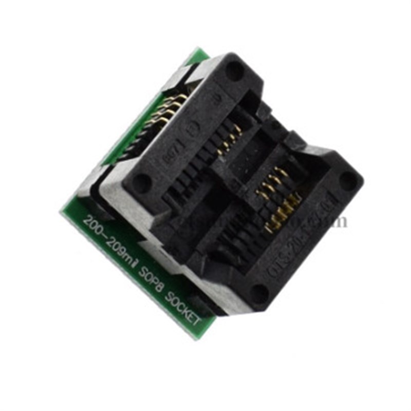 SOP8/SOP16转DIP8 SA602镀金IC测试座 转换座 烧录座150/200mil