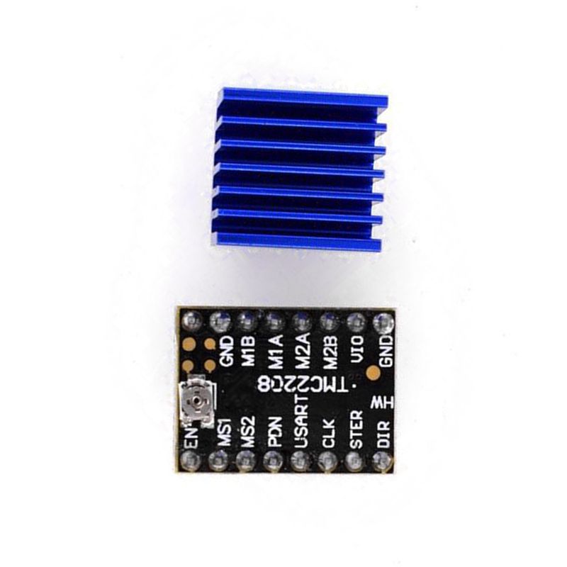3D印机配件V1.2V2.0步进电机驱动TMC2208静音256细分峰值电流2A