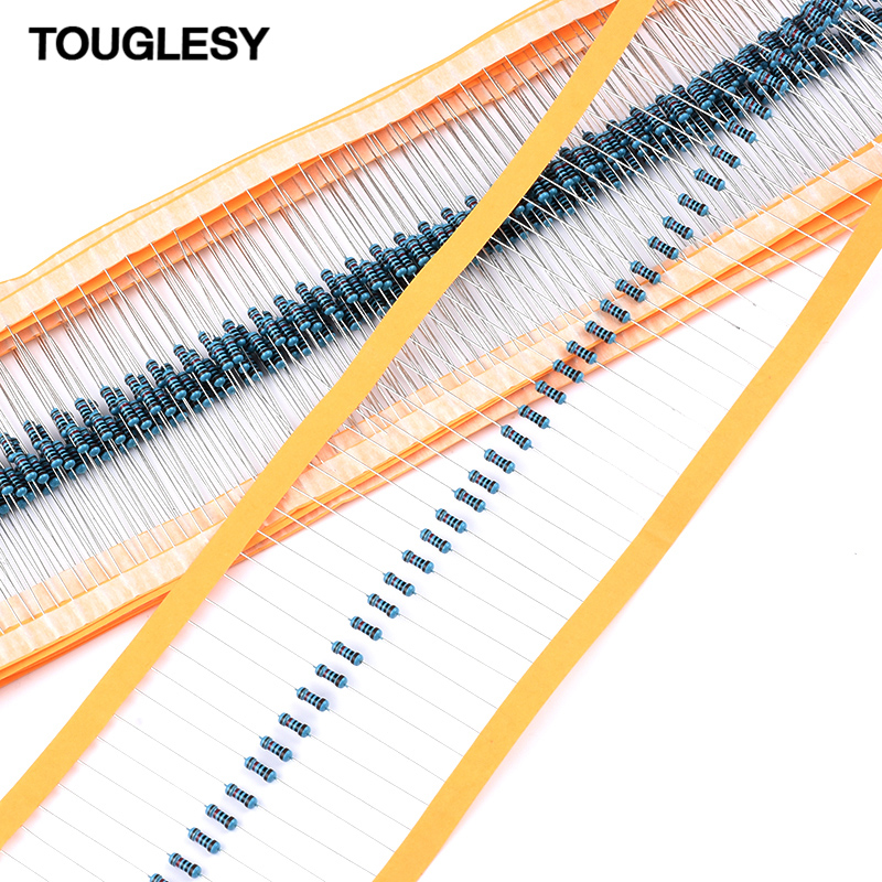 3.6M 3.9M 4.7M 5.1M 5.6M6.8M8.2M 10M 22M兆欧1%金属膜电阻1/4W
