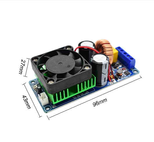 IRS2092S数字功放板单声道500W大功率D类HIFI放大器效果超LM3886