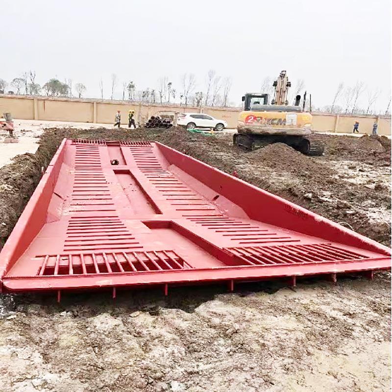 可移动洗车槽冲洗机洗 免基下沉础式地洗车工574槽 全自动钢制车