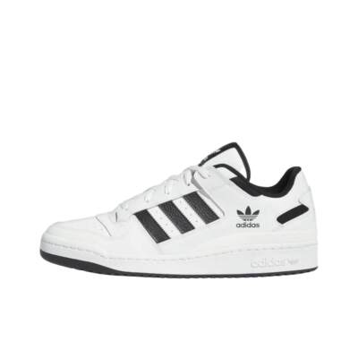 adidas originals FORUM Low低帮板鞋男女同款白黑IH7830