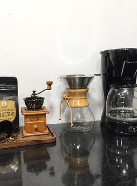 现代厨房软装饰品摆件橱柜搭配组合套装样板房间陈设锅具咖啡机
