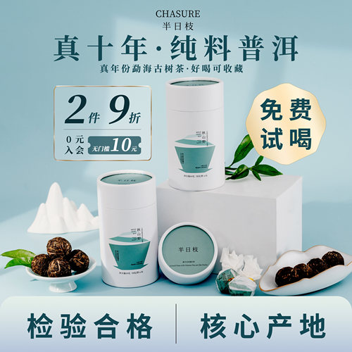 礼盒装64g勐海云南普洱茶