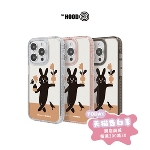 Pro 快意生活 HOODx印花乐品牌联名 Plus 兔兔 THE Max气垫防摔手机壳防摔保护壳 适用iPhone15