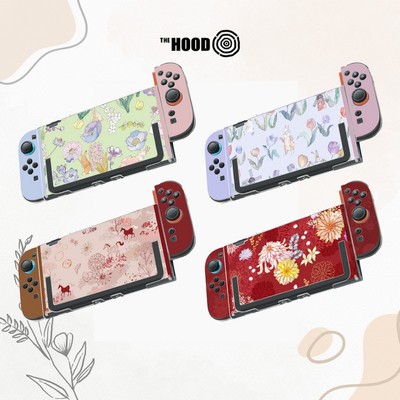 THE HOODx露台上的波丽 品牌联名 火之国适用于任天堂switch 2新款透明保护壳手柄套一体抗刮耐磨游戏机配件