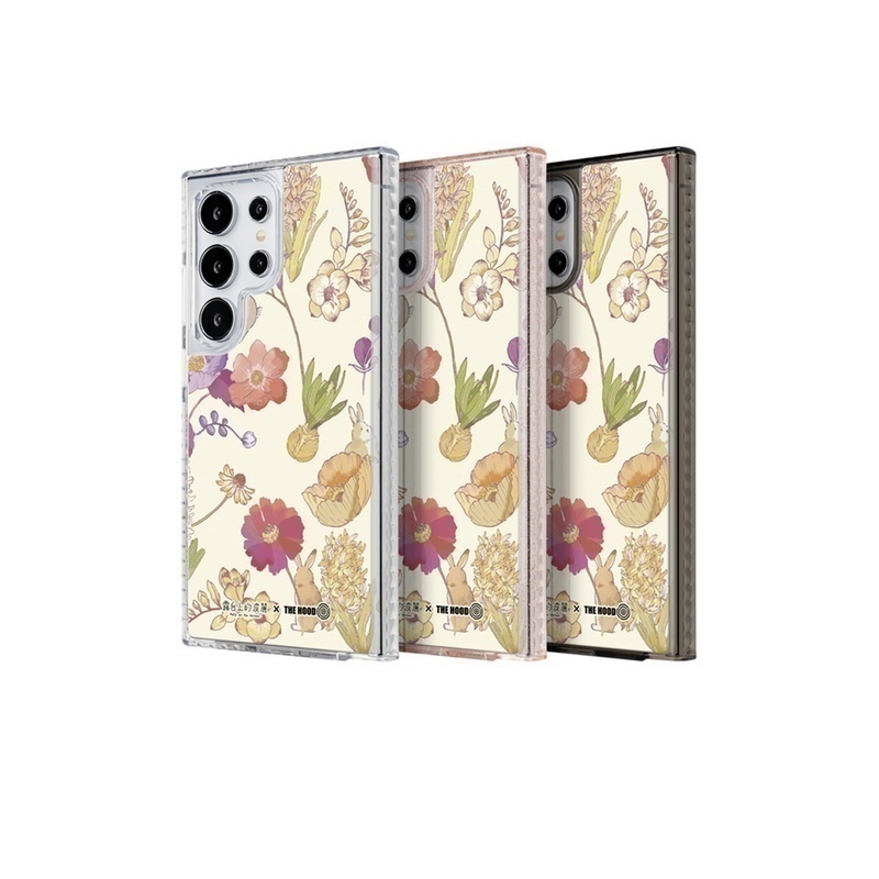 露台上的波丽品牌联名印花气垫防摔保护壳