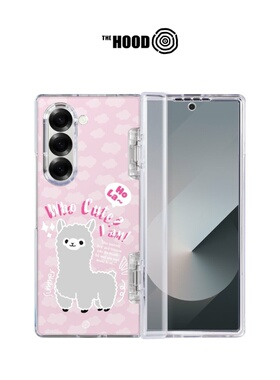 THE HOOD 夏日系列适用三星Samsung Galaxy Z Fold 6/7磁吸透明手机壳前屏幕及中轴折叠保护套全包边可爱卡通