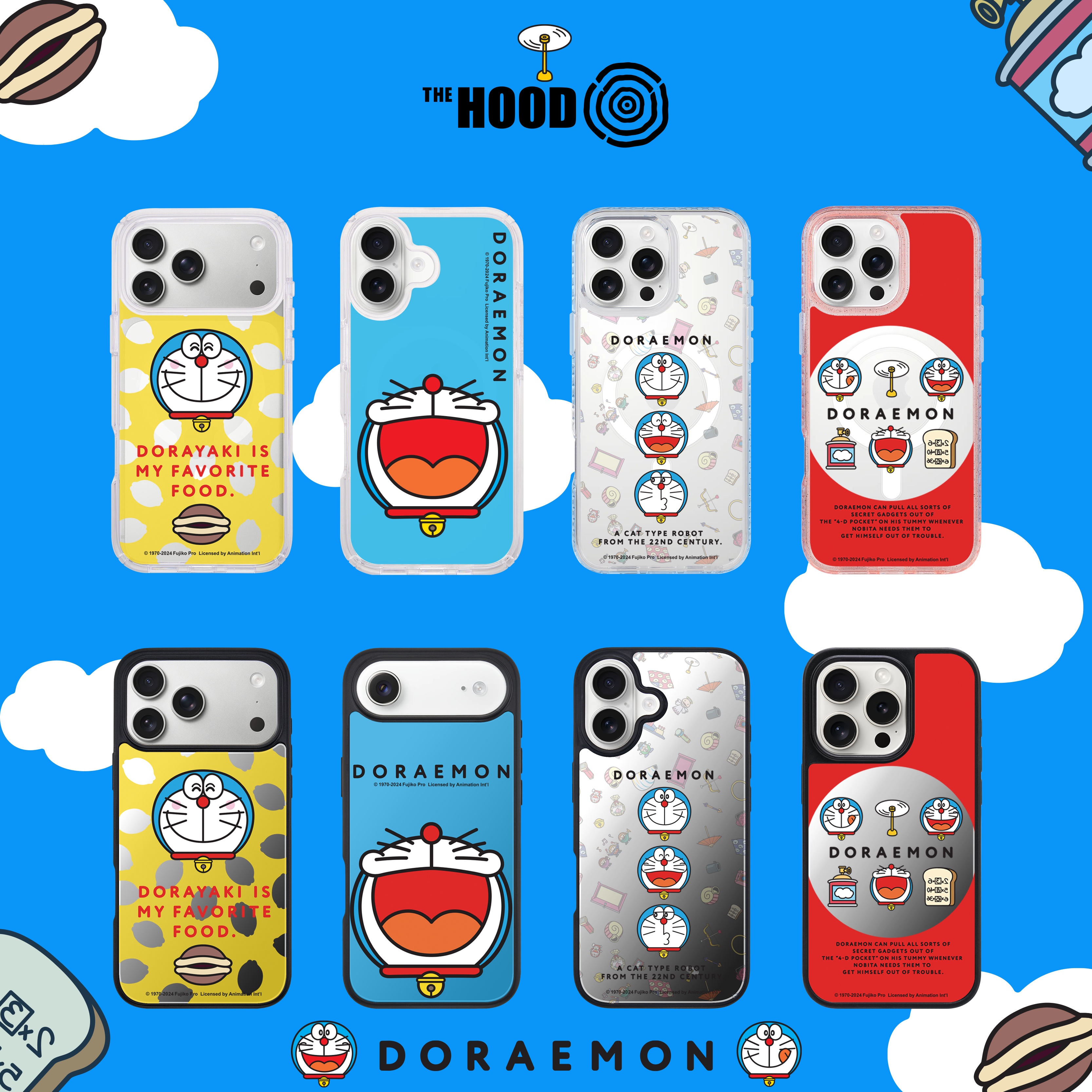 哆啦A梦联名气垫防摔保护壳