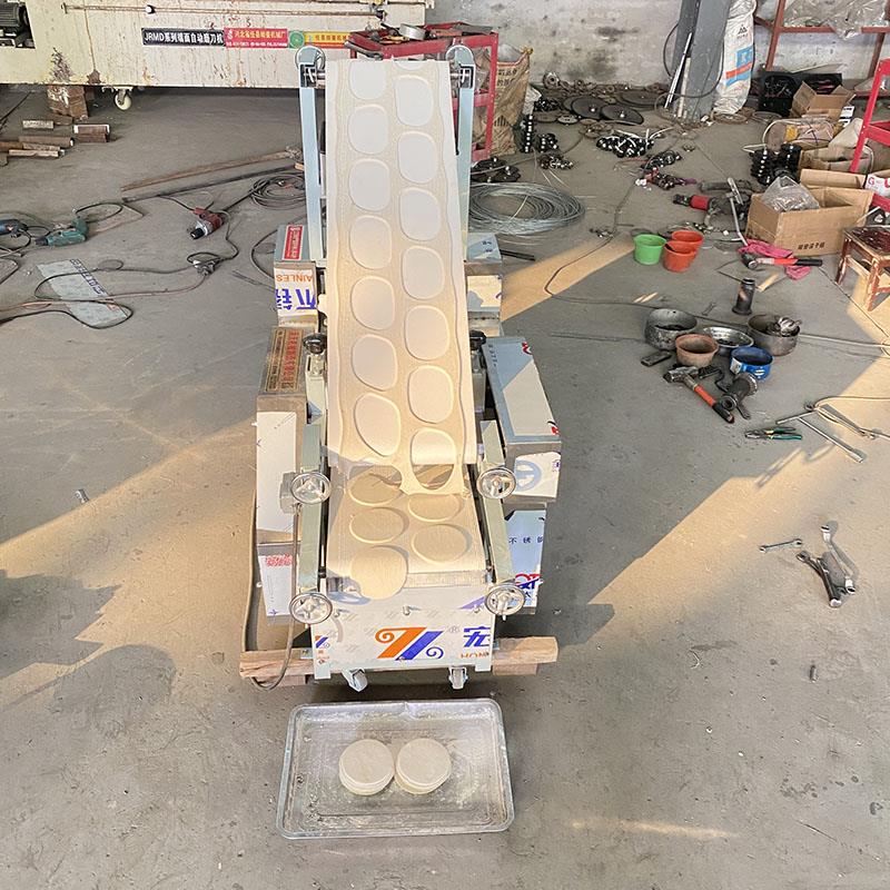 白吉馍成型机商用烧饼成型机仿手工大饼口福肉夹馍发面烩面皮机