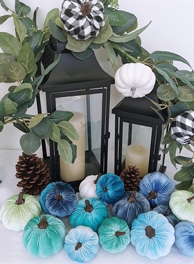 极速Dekborasi Labu Flanel Simulasi Dekorasi Festival Hantu L