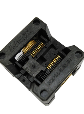 极速SSOP20TSSOP20下压IC座0.65间D距 ots34-0.65-01老化座 工厂