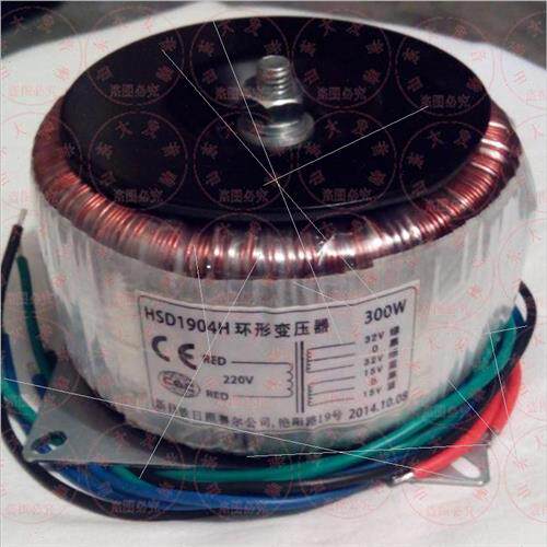 新品环形型变f压器双32V伏三线环变环牛300w瓦纯全纯铜线功放板机