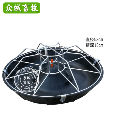 极速小猪料槽 塑料保育食槽喂料器仔猪补料槽O猪用自动料槽 养猪