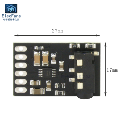 极速CS4344芯片音频DAC模块z D/A立体声数模转换器 数据采集输出
