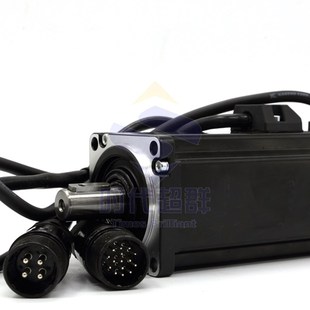 0.64NM 极速60伺服200W交流伺服电机驱动套装 22E0V交流伺服马达