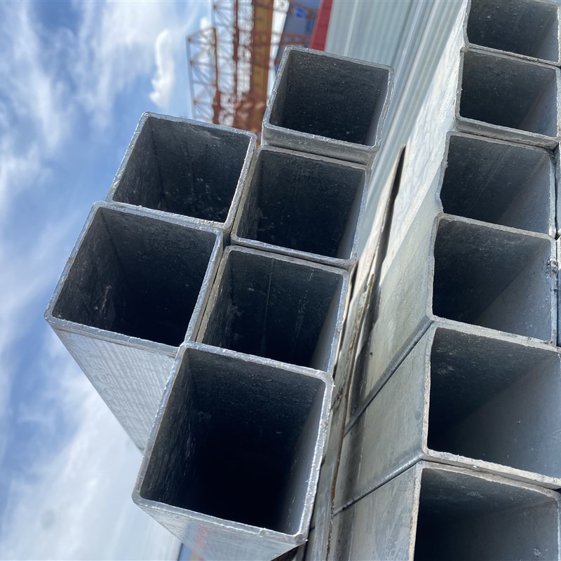 极速新品镀锌方管4l0x60钢材方钢管材方钢管镀锌O管钢管铁管矩形