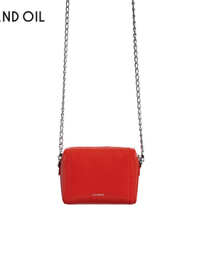 [4折清仓]韩国standoil包Post Chain Bag邮筒链条包新款斜跨包女