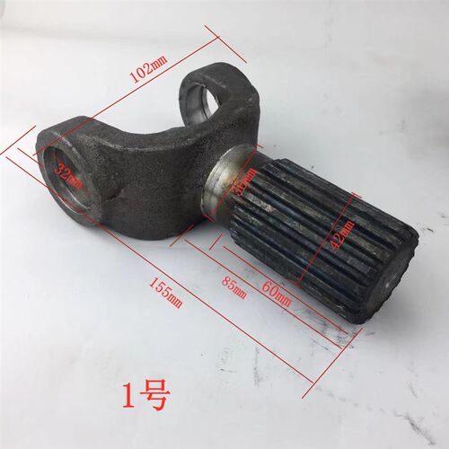 新品BJ130传动m轴装载机联轴器加粗轴叉机械设备转动轴零配件万向