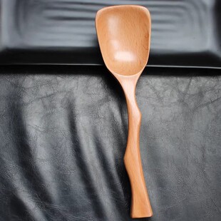 新品实木质小锅铲日式木铲勺炒菜小铲子家用N宿舍迷你小号短柄木