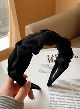 极速202b1 Fashion Hair Band Flower Solid Color Hair Hoop Hea