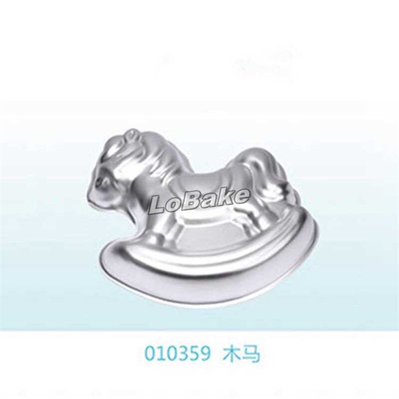 极速11 binches cockhorse wooden rocking horse Shape Cute Car - 实物图