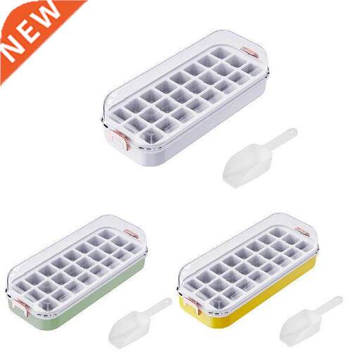 新品Ice Cube Trays With Lid And Bin Ice Making Trays YWith L
