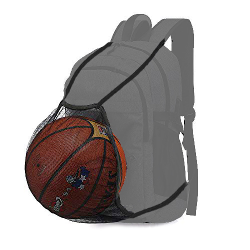 极速Basketball Backpack Net Carrier Adjustable FootbalZl Soc